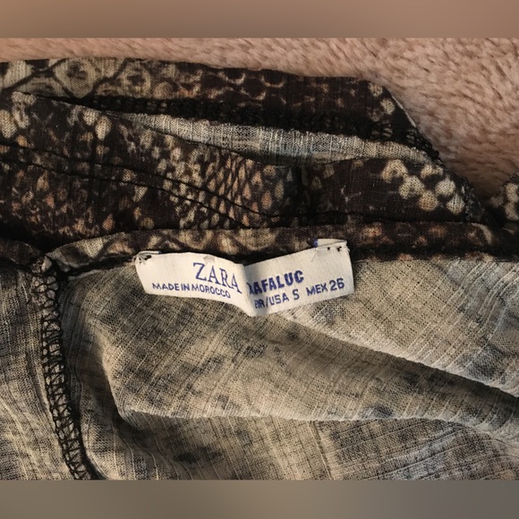 Zara snake print lacy cami - Picture 5 of 5